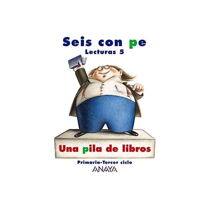 Lecturas, una pila de libros, 5 Educación Primaria